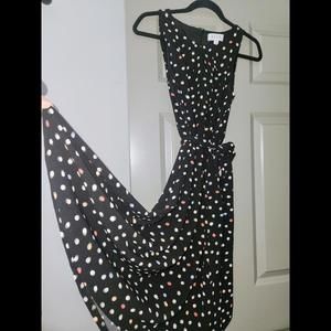 Midi Dress, S, Polka dots
